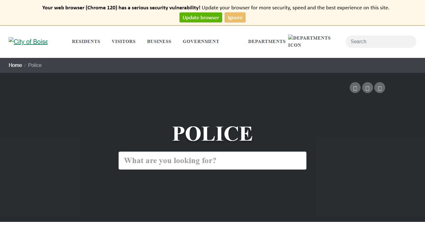 Police City of Boise